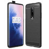 Mofi Flexi Slim Carbon Fibre Case for OnePlus 7 Pro - Brushed Black